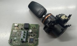 Установка сигнализации с автозапуском Pandora DXL3910 Pro на Audi A6