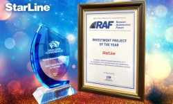 НПО СтарЛайн стало Победителем в номинации «Лучший инвестиционный проект» Премии RAF-2018