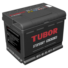 Аккумулятор TUBOR STANDART 6ст-75.1 VL 276х175х190, ток 650А