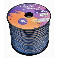 FORCAR ACC-16Ga акустический кабель 16Ga/2*1.5мм2 (бухта 100 метров ) CCA-медь