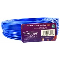 FORCAR 18GA 1*0,75мм2 (Blue) монтажный кабель синий, ССА, 100м.
