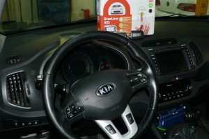 Установка сигнализации StarLine A93 2can на Kia Sportage (2010-2015)