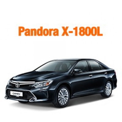 Camry XV50 (2011-2018) установка сигнализации с автозапуском Pandora X-1800L