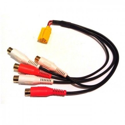 ISO GS-301 - 5 RCA ( mini ISOдля LADA)