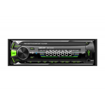 SWAT MEX-1043UBG/ 1 din медиа ресивер,4х50 вт, BT,MP3,USB,SD,2RCA зел.кнопки/ от производителя 1382-02