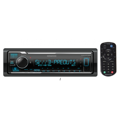 KENWOOD KMM-BT356 MP3/USB/BT от производителя 1372-02