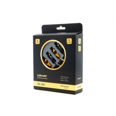 Межблочный кабель SWAT SIE-450 4RCA-4RCA