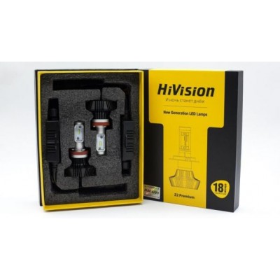 Светодиодные лампы HiVision Headlight Z2 Premium (H11/H8/H16, 4000K) (комп. 2шт.) от производителя 1560-02