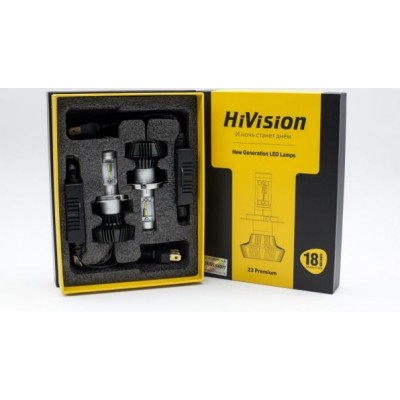 Светодиодные лампы HiVision Headlight Z2 Premium (H4, 4000K) (комп. 2шт.)
