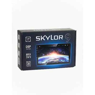 SKYLOR AND-9013 9"4x50, Android 10.0, 3+32Gb, 4G, QLED 1280*720, DSP AKM7604, 8RCA 5V, WiFi, BT