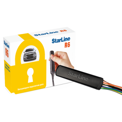 StarLine R6 - Подкапотный блок, блокировка двигателя