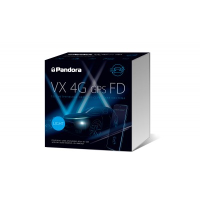 Сигнализация Pandora VX-4G FD GPS Light (4G, BT, 1 метка)