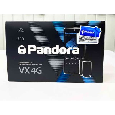 Сигнализация Pandora VX-4G (4G, BT, 2 метки)
