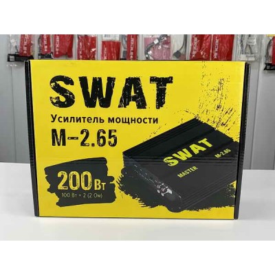 Усилитель на 2 канала в линейке Master SWAT M-2.65