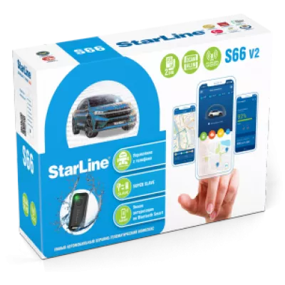 STAR LINE S66BTv2 GSM (Метки, GSM, CAN, BT)